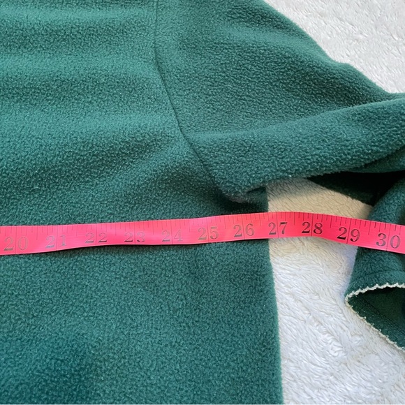 Women’s Edition Green Fleece Button Up Cardigan Sweater Vintage Size M - Picture 4 of 6